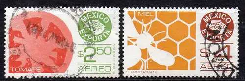 Mexiko, Mi-Nr. 1685 + 1686 gest., 