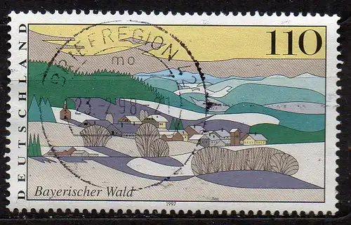 BRD, Mi-Nr. 1943 gest., Bilder aus Deutschland - Bayerischer Wald