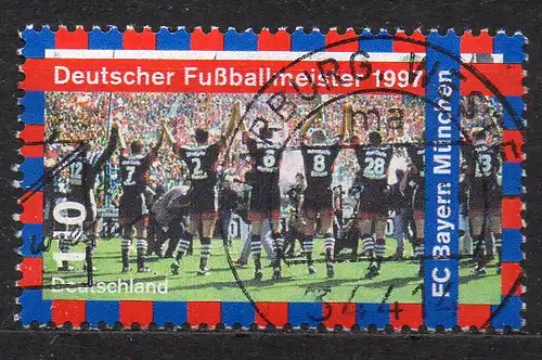BRD, Mi-Nr. 1958 gest., FC Bayern München