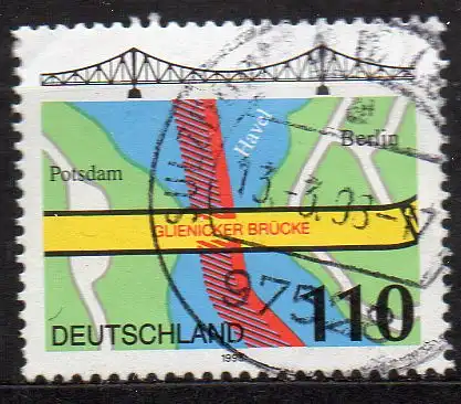 BRD, Mi-Nr. 1967 gest., Glienicker Brücke