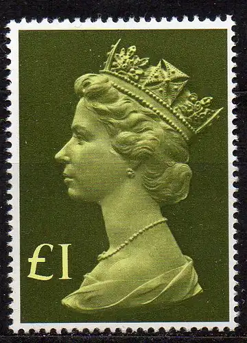 Großbritannien, Mi-Nr. 732 **, Königin Elizabeth II.