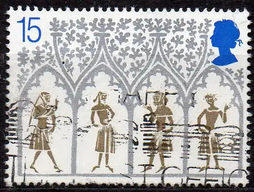 Großbritannien, Mi-Nr. 1235 gest., Weihnachten 1989