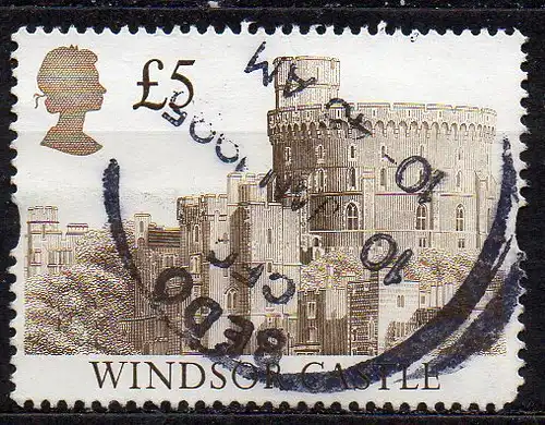 Großbritannien, Mi-Nr. 1399 I gest., Britische Burgen