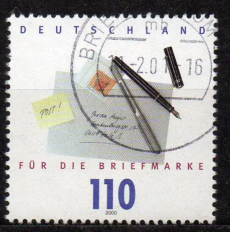 BRD, Mi-Nr. 2148 gest., Tag der Briefmarke