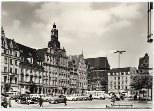 AK - Breslau / Wroclaw - Der Ring / Rynek (gelaufen)