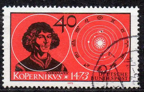 BRD, Mi-Nr. 758 gest., Kopernikus