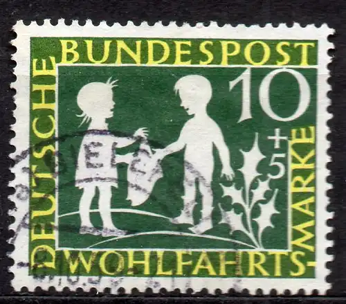 BRD, Mi-Nr. 323 gest., Wohlfahrt 1959, Gebrüder Grimm