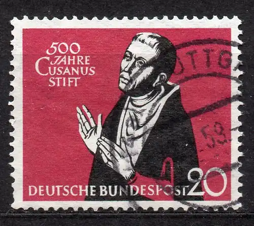 BRD, Mi-Nr. 301 gest., 500 Jahre Casanusstift