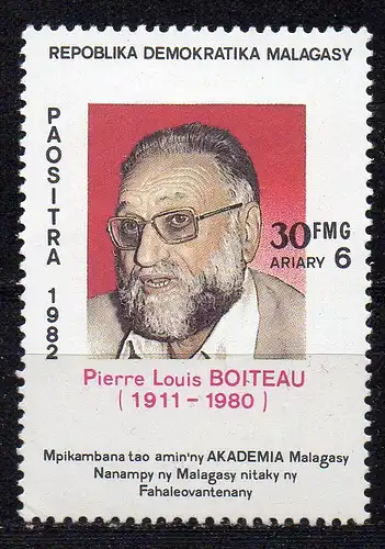 Madagaskar, Mi-Nr. 893 **, Pierre Louis Boiteau