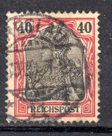 Deutsches Reich, Mi-Nr. 60 gest., Germania - REICHSPOST