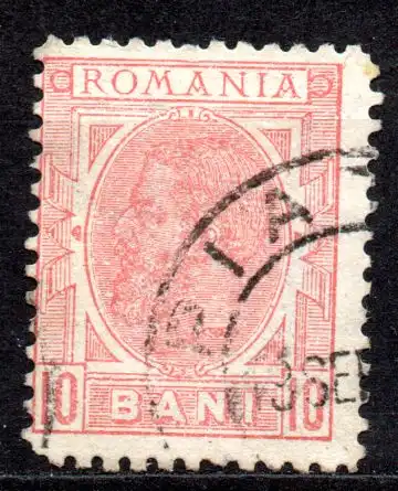 Rumänien, Mi-Nr. 114 gest., König Karl I.