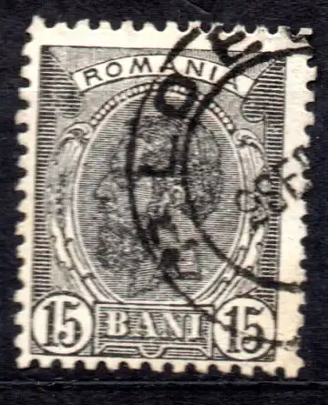 Rumänien, Mi-Nr. 115 gest., König Karl I.
