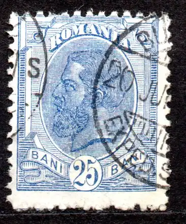 Rumänien, Mi-Nr. 138 gest., König Karl I.