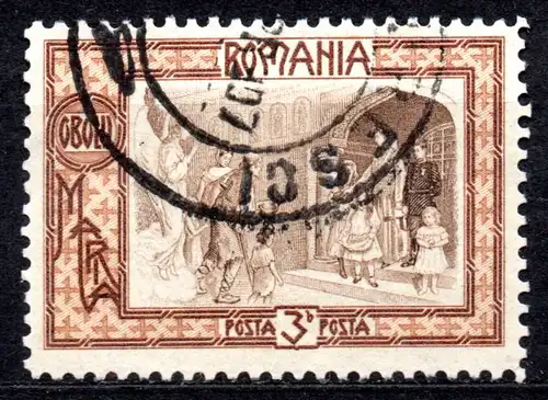 Rumänien, Mi-Nr. 208 gest., Armenpflege