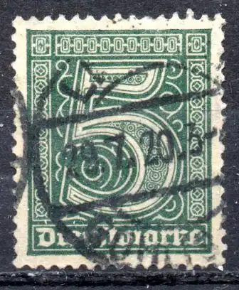 Deutsches Reich, Dienstmarke Mi-Nr. 23 gest., Dienstmarken für alle Länder