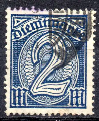 Deutsches Reich, Dienstmarke Mi-Nr. 32 gest., Dienstmarken für alle Länder
