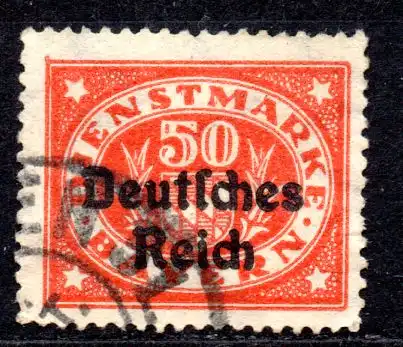 Deutsches Reich, Dienstmarke Mi-Nr. 40 gest., 