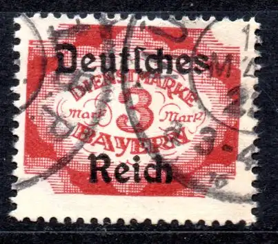 Deutsches Reich, Dienstmarke Mi-Nr. 50 gest., 