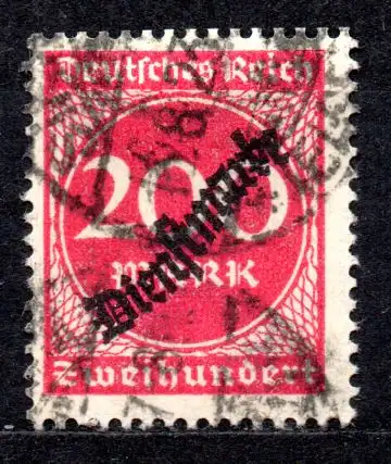 Deutsches Reich, Dienstmarke Mi-Nr. 78 gest., 
