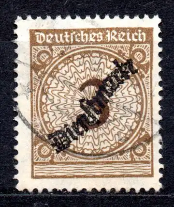 Deutsches Reich, Dienstmarke Mi-Nr. 99 gest., 