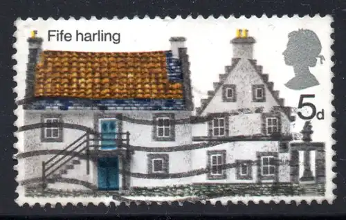 Großbritannien, Mi-Nr. 535 gest., Landhaus in Schottland