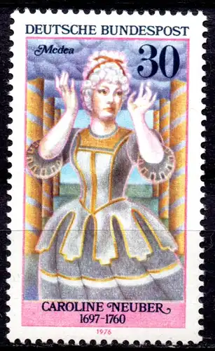 BRD, Mi-Nr. 908 **, Bedeutende deutsche Frauen