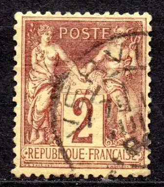 Frankreich, Mi-Nr. 69 gest., Allegorien