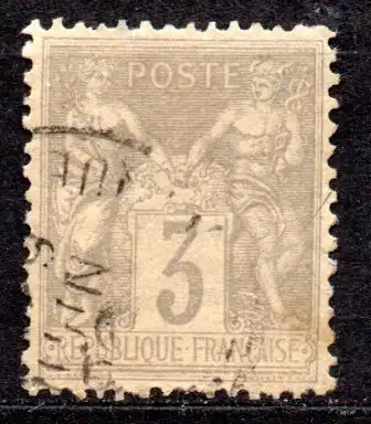 Frankreich, Mi-Nr. 77 gest., Allegorien