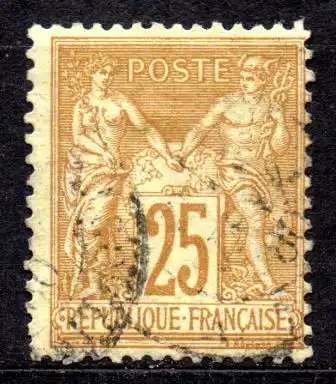 Frankreich, Mi-Nr. 78 gest., Allegorien
