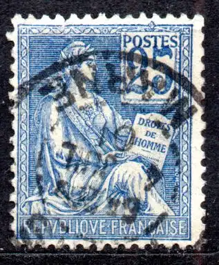 Frankreich, Mi-Nr. 94 gest., allegorische Darstellung