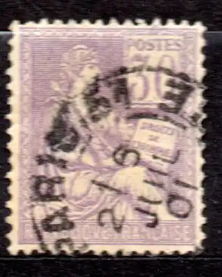 Frankreich, Mi-Nr. 95 gest., allegorische Darstellung