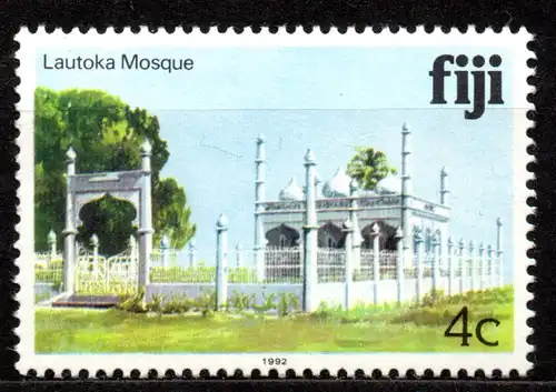 Fidschi - Inseln, Mi-Nr. 578 III **, Jahreszahl 1992, Moschee