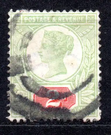 Großbritannien, Mi-Nr. 88 gest., Königin Viktoria