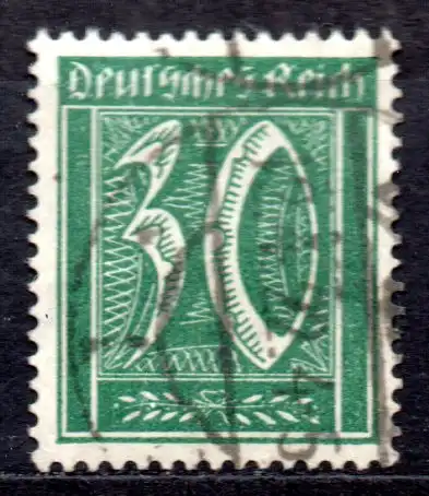 Deutsches Reich, Mi-Nr. 162 gest., WZ Rauten
