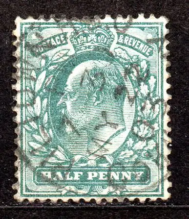 Großbritannien, Mi-Nr. 102 A gest., König Edward VII.