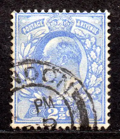 Großbritannien, Mi-Nr. 107 A gest., König Edward VII.