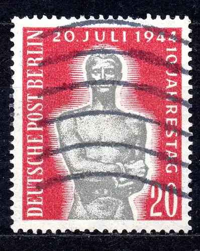 Berlin, Mi-Nr. 119 gest., 10. Jahrestag des Attentats auf A. Hitler