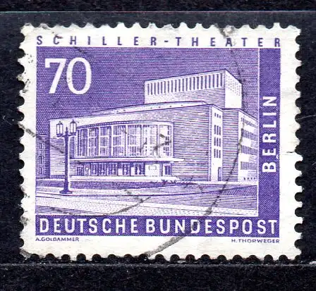 Berlin, Mi-Nr. 152 gest., Berliner Stadtbilder