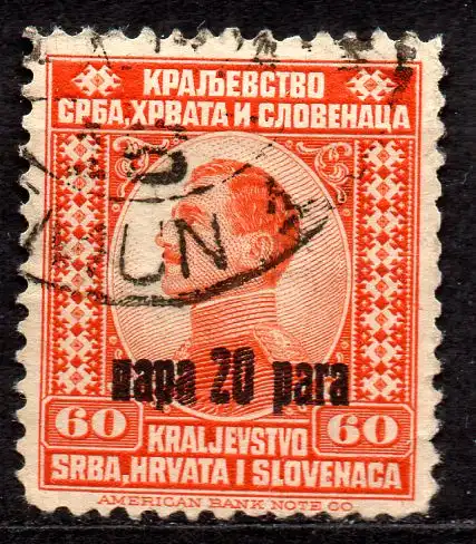 Jugoslawien, Mi-Nr. 174 gest., König Alexander