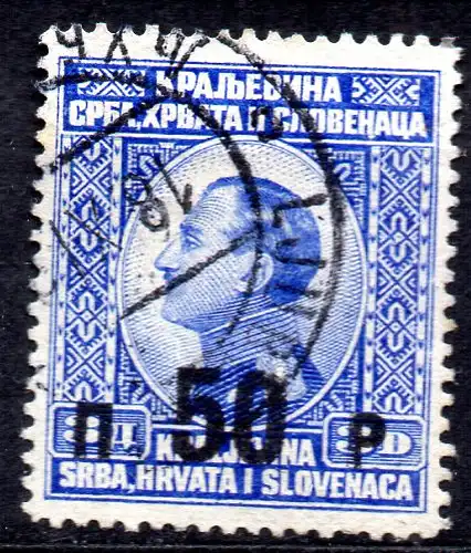 Jugoslawien, Mi-Nr. 187 gest., König Alexander