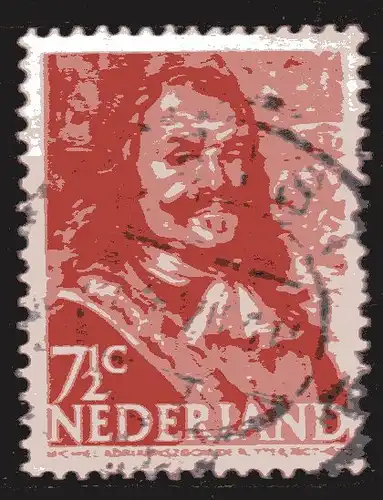 Niederlande, Mi-Nr. 412 gest., Seefahrer M. de Ruyter