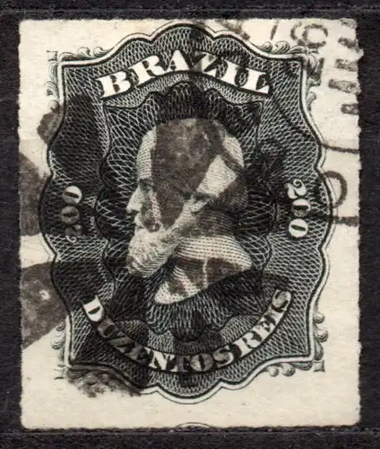 Brasilien, Mi-Nr. 35 gest., Kaiser Pedro II.