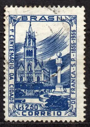 Brasilien, Mi-Nr. 891 gest., 100 Jahre Stadt Franca, Sao Paulo