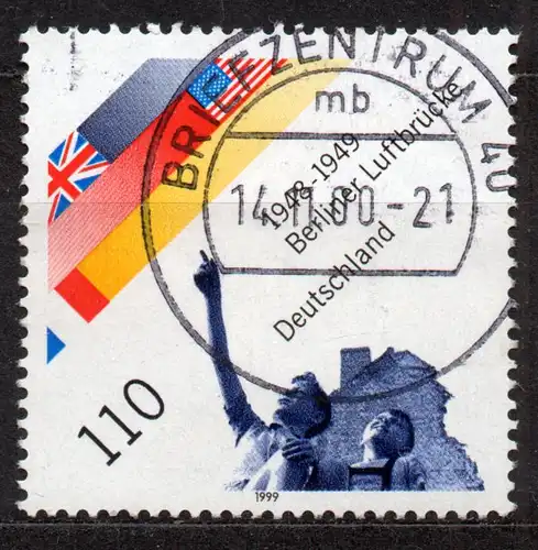 BRD, Mi-Nr. 2048 gest., 50. Jahrestag der Beendigung der Blockade Berlins