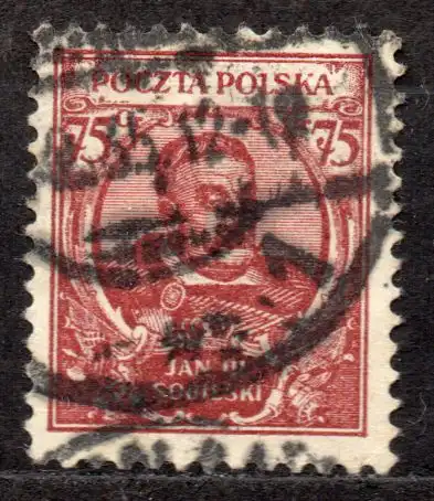 Polen, Mi-Nr. 264 gest., König Johann III. Soboeski
