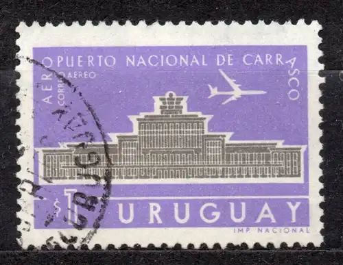 Uruguay, Mi-Nr. 902 gest., Flughafen Carrasco