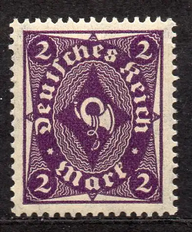 Deutsches Reich, Mi-Nr. 224 **, Posthorn