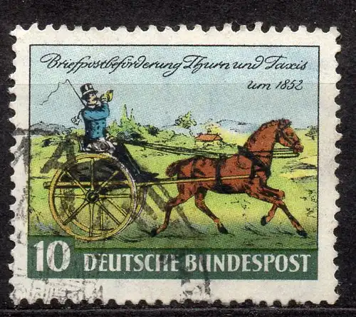 BRD, Mi-Nr. 160 gest., Tag der Briefmarke
