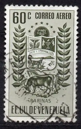 Venezuela, Mi-Nr. 1039 gest., Wappen von Barinas