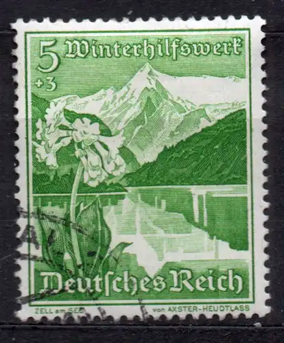Deutsches Reich, Mi-Nr. 677 gest., Winterhilfswerk: Alpenblumen